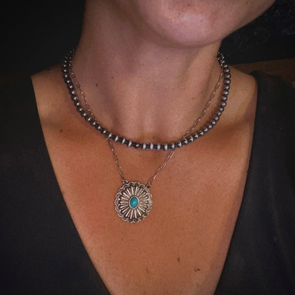 Concho Stacker Necklace